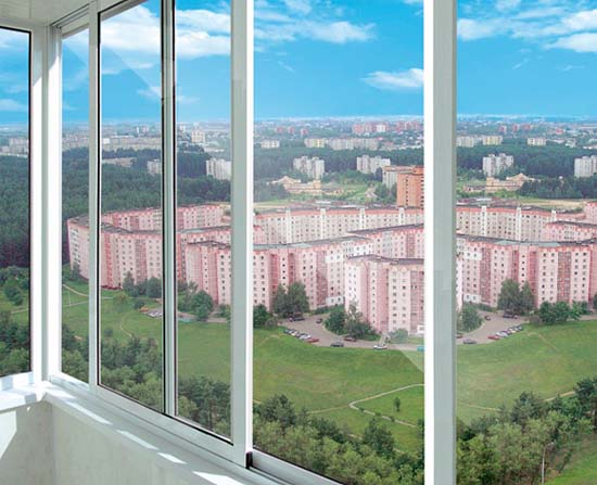 Холодное алюминиевое остекление балконов Ивантеевка