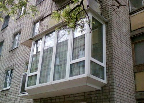 Полное остекление балкона от пола до потолка Ивантеевка