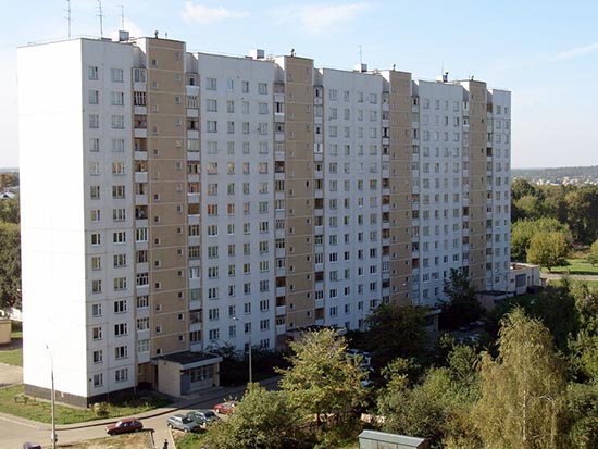Остекление балконов в доме серии П 30 Ивантеевка