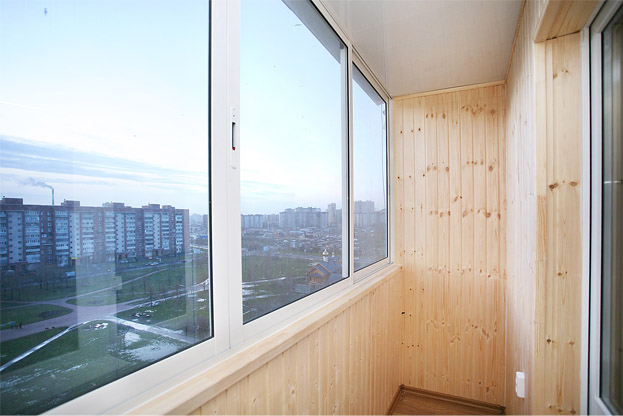 Остекление окон ПВХ лоджий и балконов пластиковыми окнами Ивантеевка
