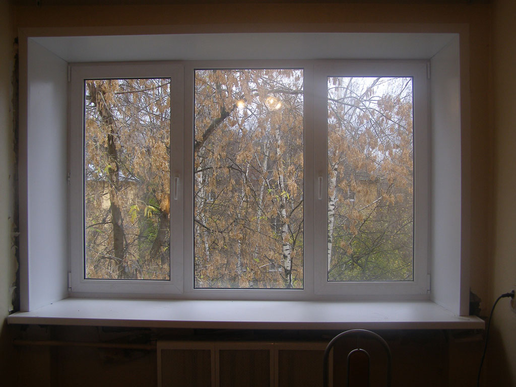 Готовые пластиковые окна для дачи и дома Ивантеевка
